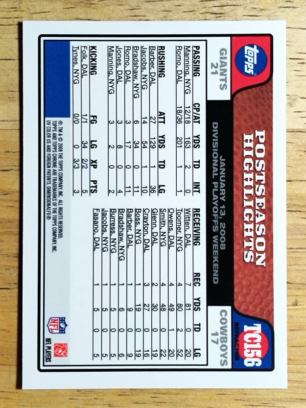2008 Topps Chrome Refractors #TC156 R.W. McQuarters PSH