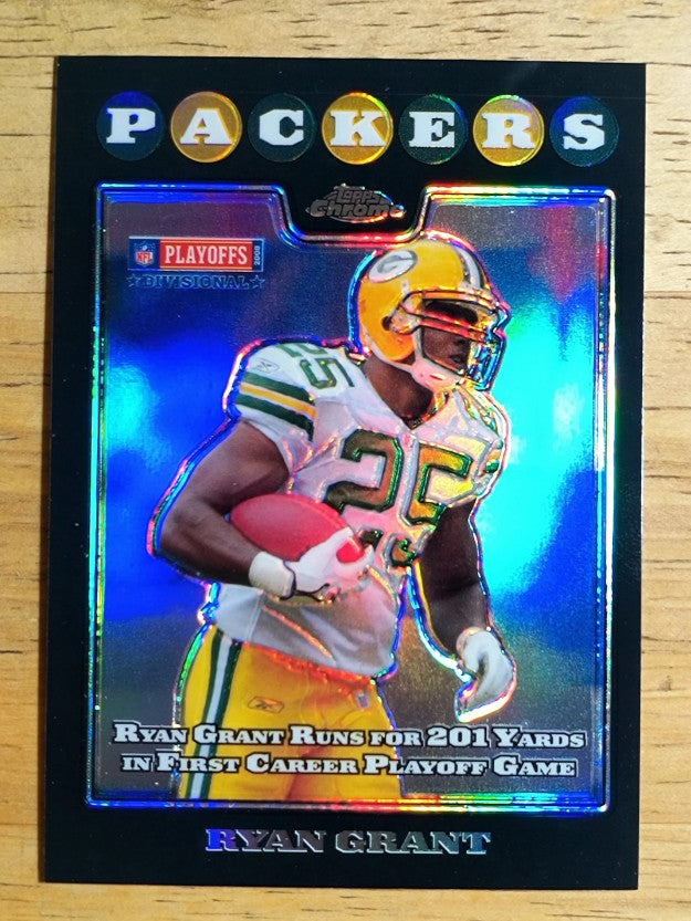 2008 Topps Chrome Refractors #TC157 Ryan Grant PSH