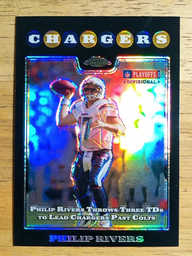 2008 Topps Chrome Refractors #TC158 Philip Rivers PSH