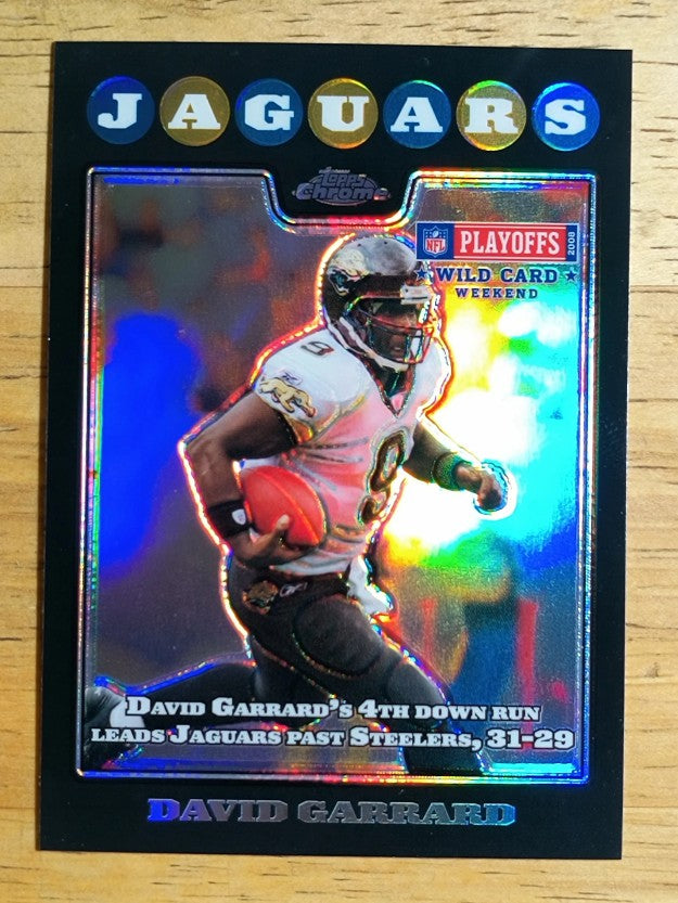 2008 Topps Chrome Refractors #TC159 David Garrard PSH