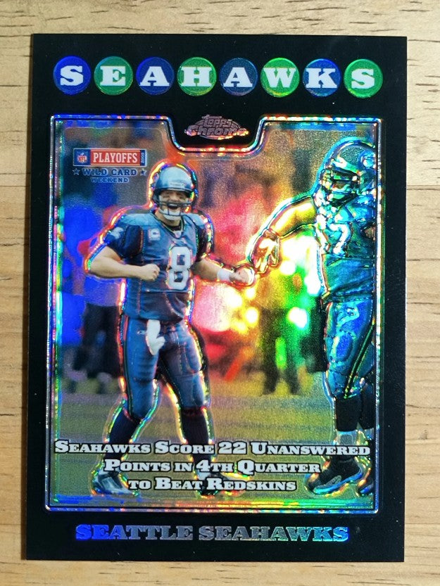 2008 Topps Chrome Refractors #TC161 Seahawks PSH