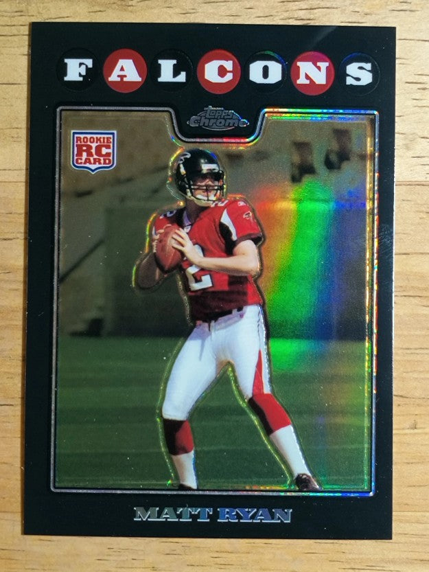 2008 Topps Chrome Refractors #TC166 Matt Ryan