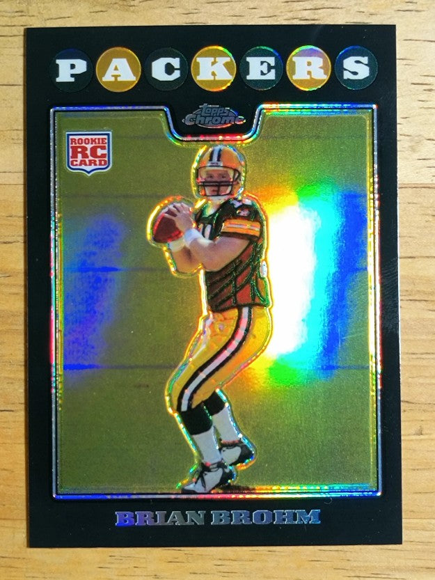 2008 Topps Chrome Refractors #TC167 Brian Brohm
