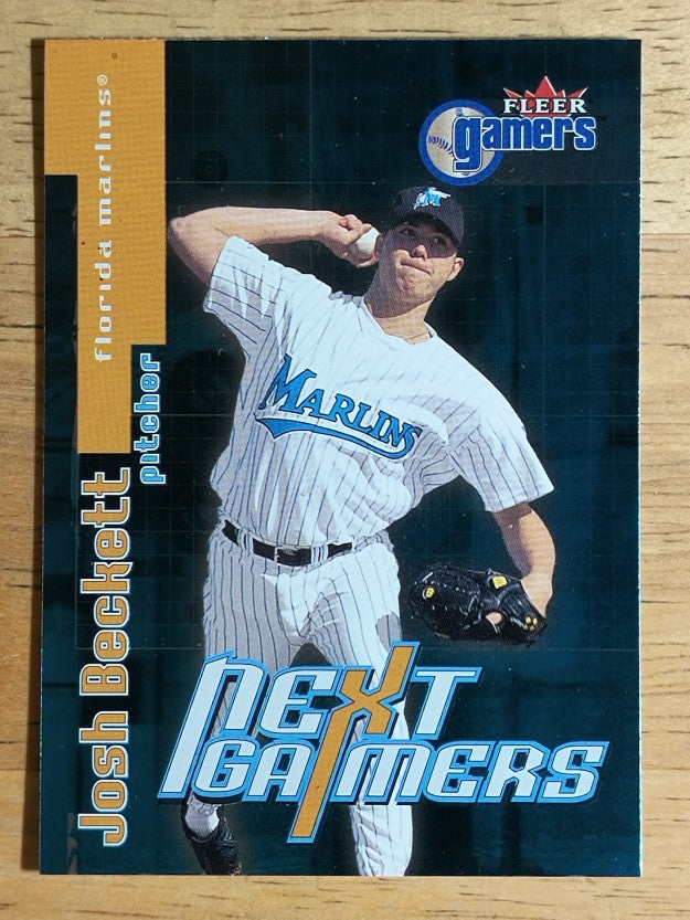 2000 Fleer Gamers #100 Josh Beckett NG