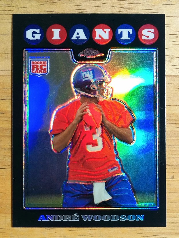 2008 Topps Chrome Refractors #TC168 Andre Woodson