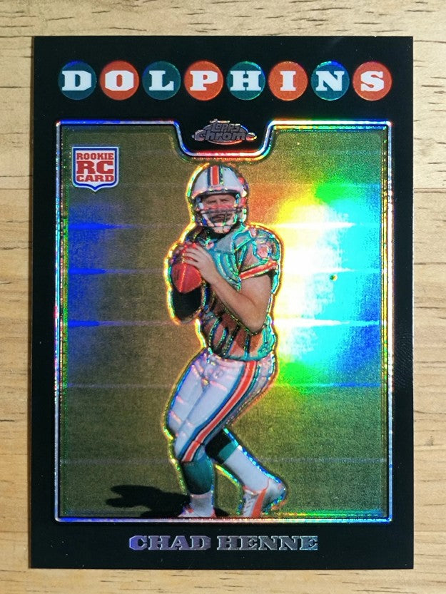 2008 Topps Chrome Refractors #TC169 Chad Henne
