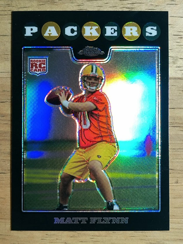 2008 Topps Chrome Refractors #TC177 Matt Flynn