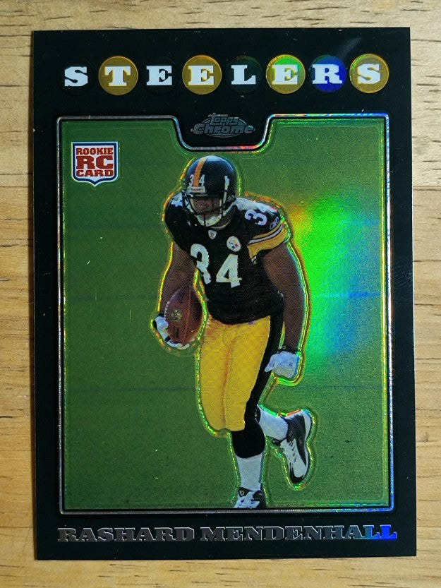 2008 Topps Chrome Refractors #TC182 Rashard Mendenhall
