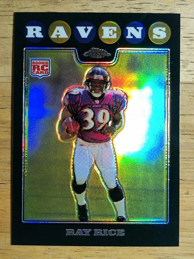 2008 Topps Chrome Refractors #TC187 Ray Rice