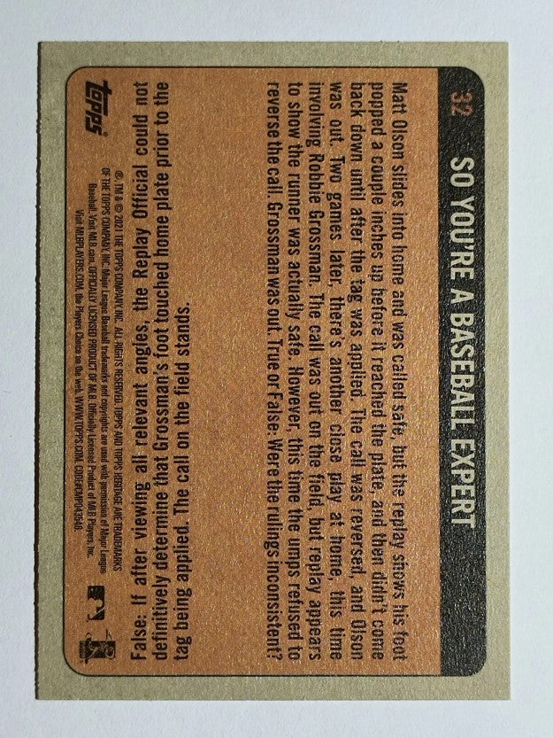 2021 Topps Heritage #32 Pete Alonso IA