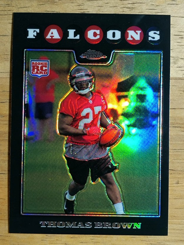 2008 Topps Chrome Refractors #TC196 Thomas Brown