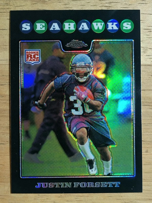 2008 Topps Chrome Refractors #TC197 Justin Forsett