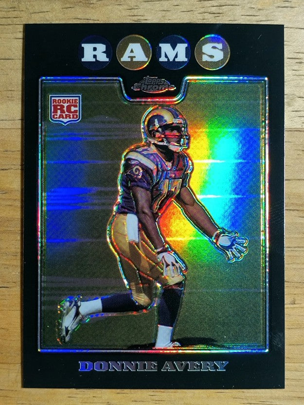 2008 Topps Chrome Refractors #TC204 Donnie Avery
