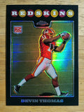 2008 Topps Chrome Refractors #TC206 Devin Thomas