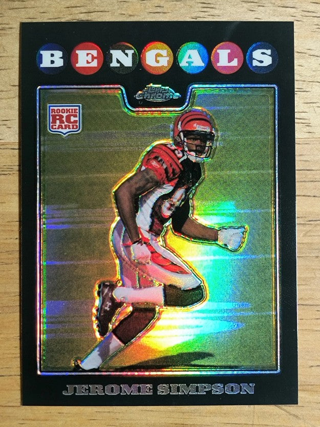 2008 Topps Chrome Refractors #TC211 Jerome Simpson
