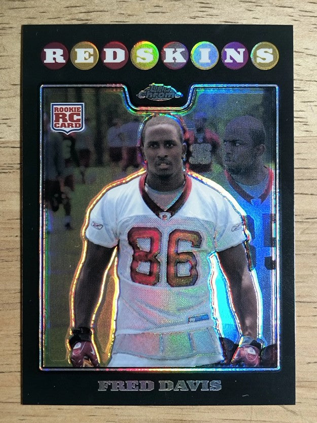 2008 Topps Chrome Refractors #TC214 Fred Davis