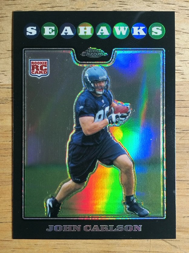2008 Topps Chrome Refractors #TC215 John Carlson