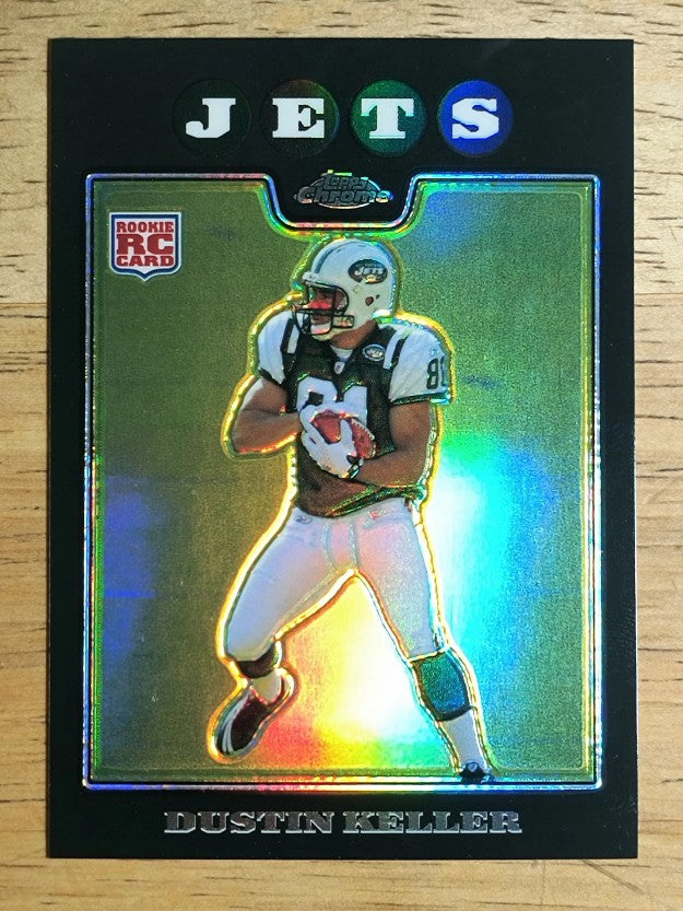 2008 Topps Chrome Refractors #TC219 Dustin Keller