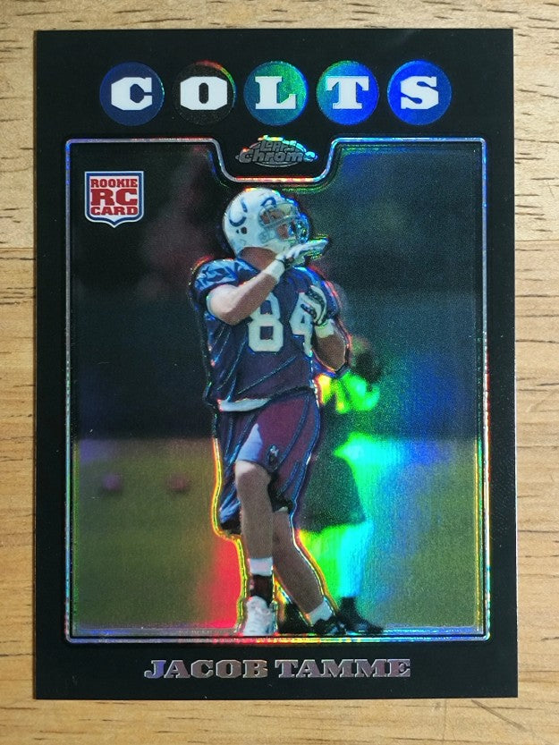 2008 Topps Chrome Refractors #TC220 Jacob Tamme
