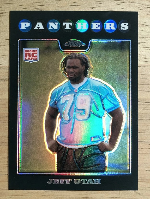 2008 Topps Chrome Refractors #TC224 Jeff Otah
