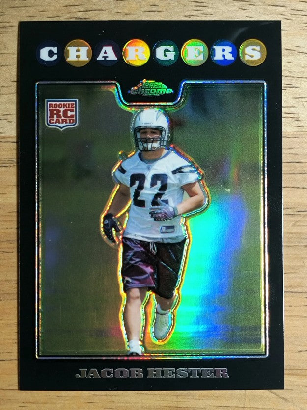 2008 Topps Chrome Refractors #TC227 Jacob Hester