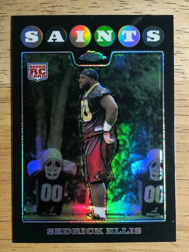 2008 Topps Chrome Refractors #TC229 Sedrick Ellis