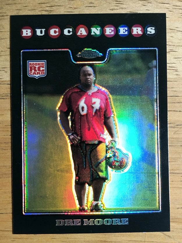 2008 Topps Chrome Refractors #TC233 Dre Moore