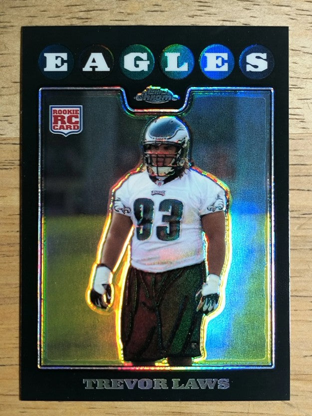 2008 Topps Chrome Refractors #TC235 Trevor Laws