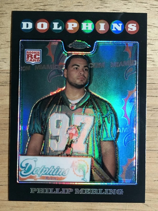 2008 Topps Chrome Refractors #TC241 Phillip Merling