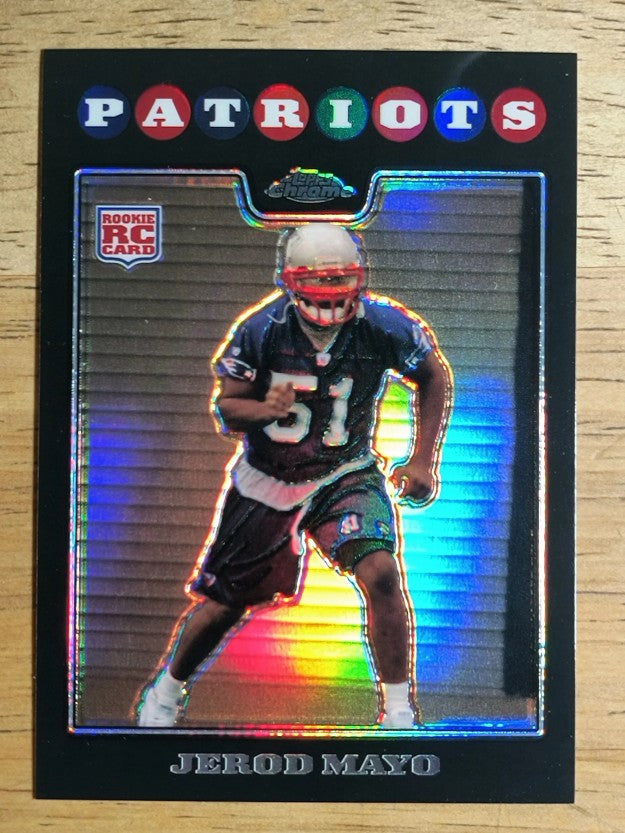 2008 Topps Chrome Refractors #TC246 Jerod Mayo