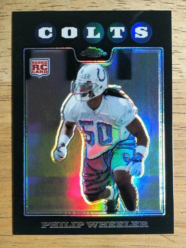 2008 Topps Chrome Refractors #TC249 Philip Wheeler