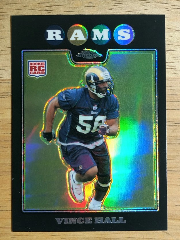 2008 Topps Chrome Refractors #TC250 Vince Hall