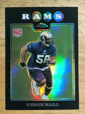 2008 Topps Chrome Refractors #TC250 Vince Hall