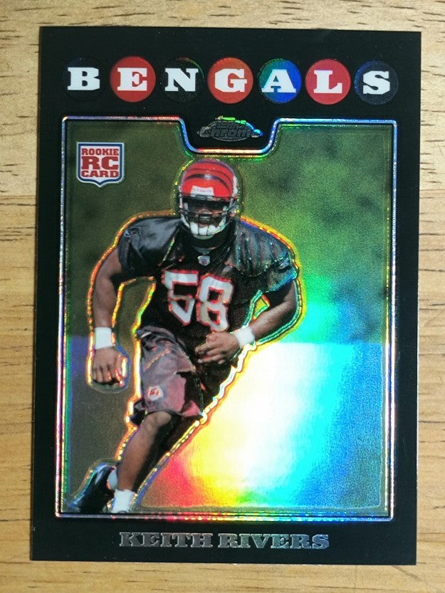 2008 Topps Chrome Refractors #TC252 Keith Rivers