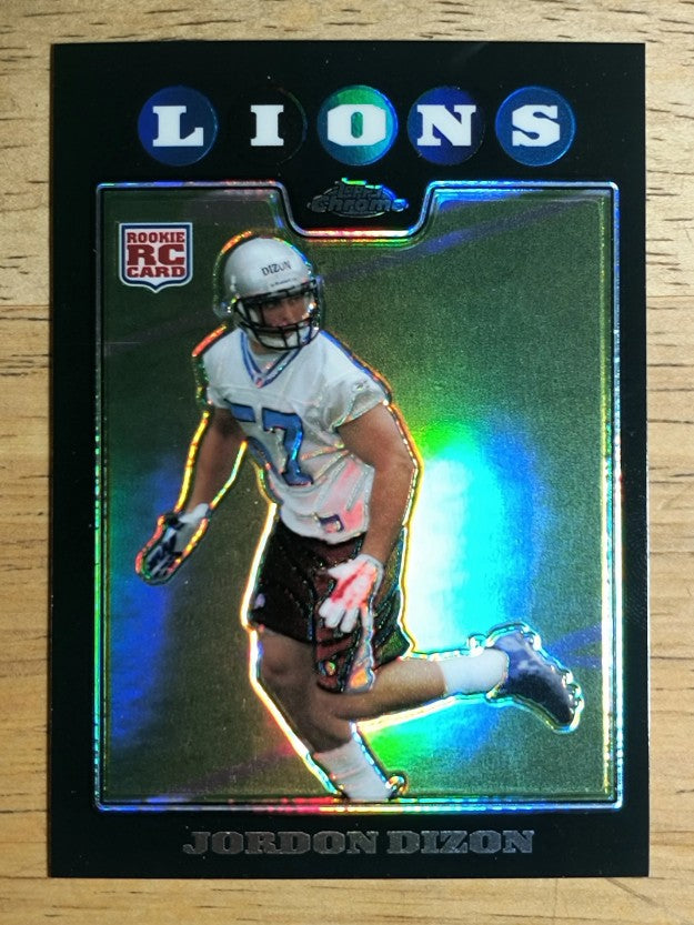 2008 Topps Chrome Refractors #TC257 Jordon Dizon