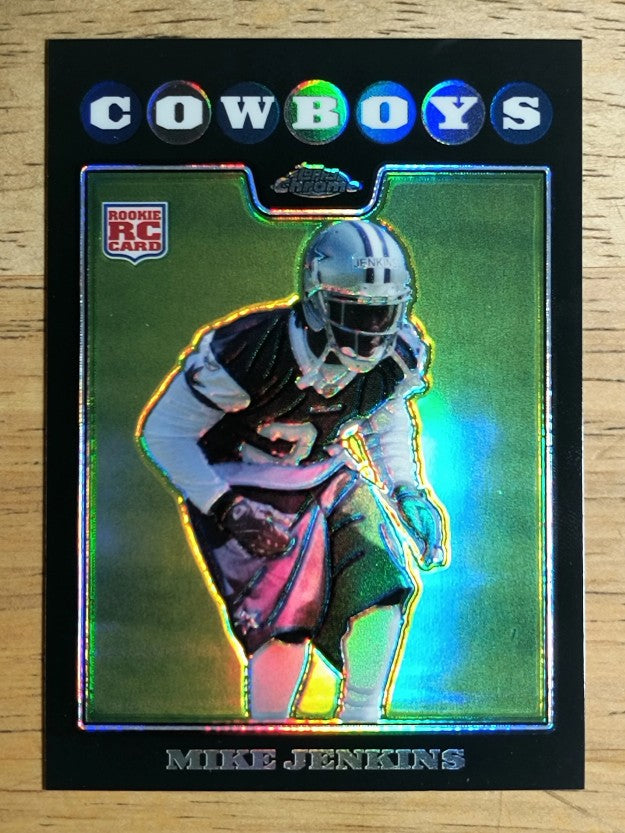 2008 Topps Chrome Refractors #TC260 Mike Jenkins