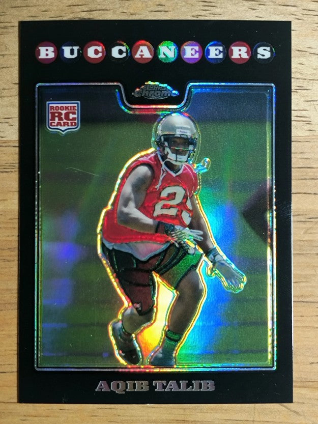 2008 Topps Chrome Refractors #TC261 Aqib Talib