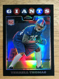 2008 Topps Chrome Refractors #TC263 Terrell Thomas