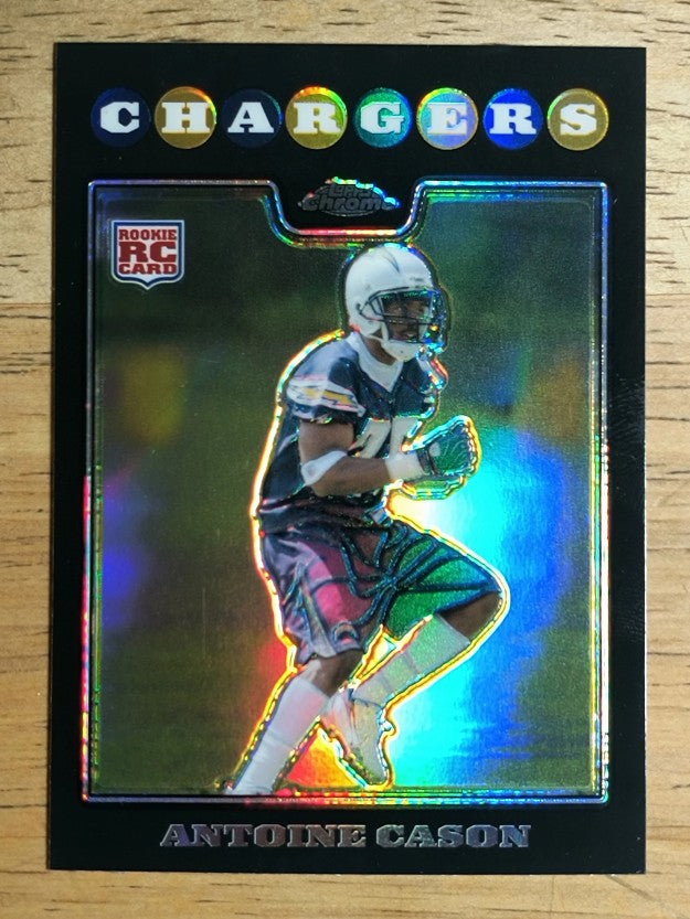 2008 Topps Chrome Refractors #TC265 Antoine Cason