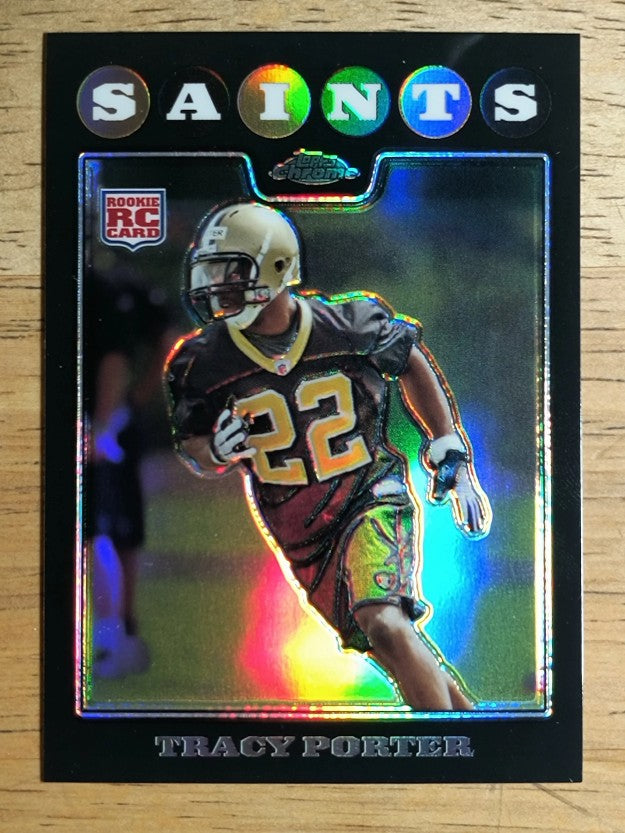 2008 Topps Chrome Refractors #TC267 Tracy Porter