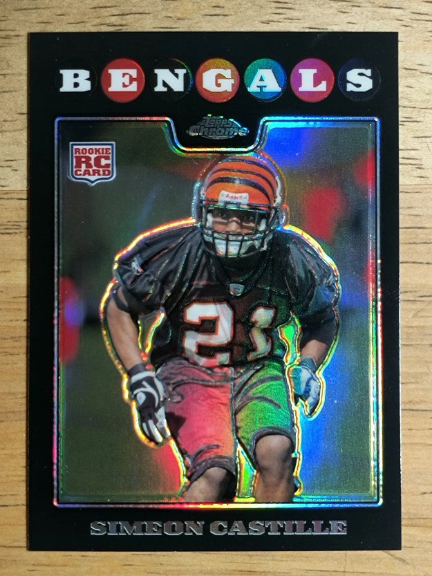 2008 Topps Chrome Refractors #TC269 Simeon Castille