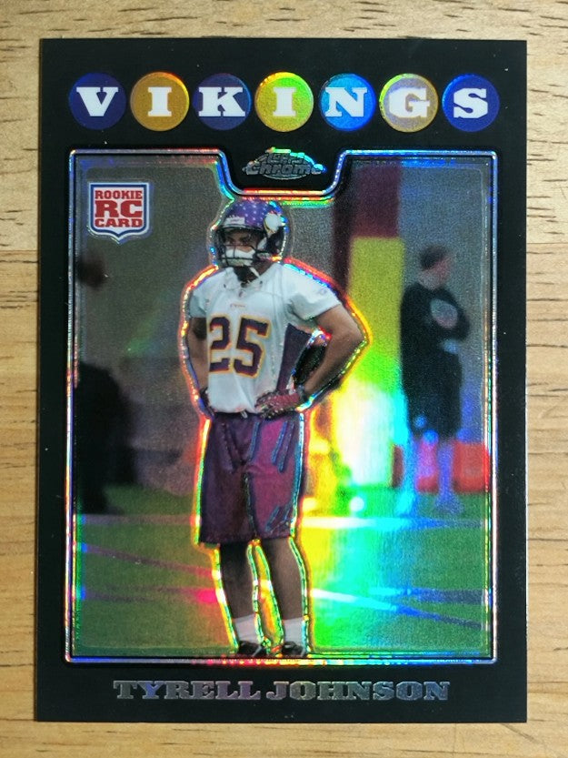 2008 Topps Chrome Refractors #TC274 Tyrell Johnson