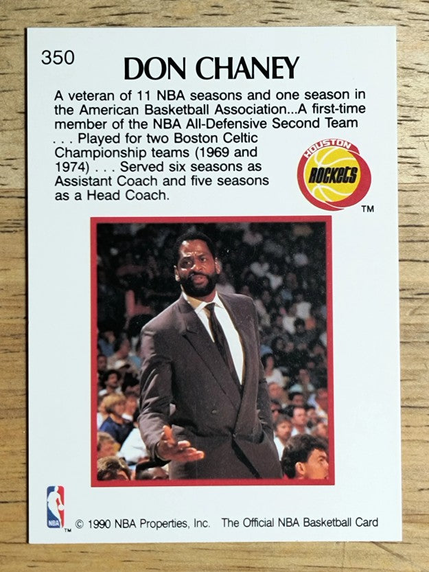 1990-91 Hoops #350 Don Chaney CO