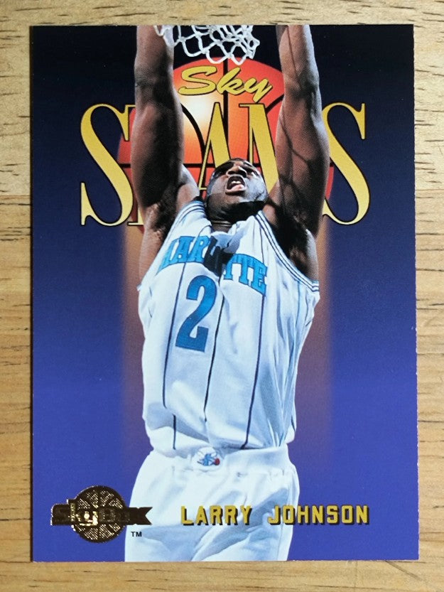 1994-95 SkyBox Premium #306 Larry Johnson SSL