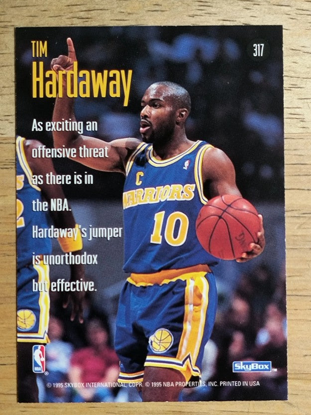 1994-95 SkyBox Premium #317 Tim Hardaway SSH