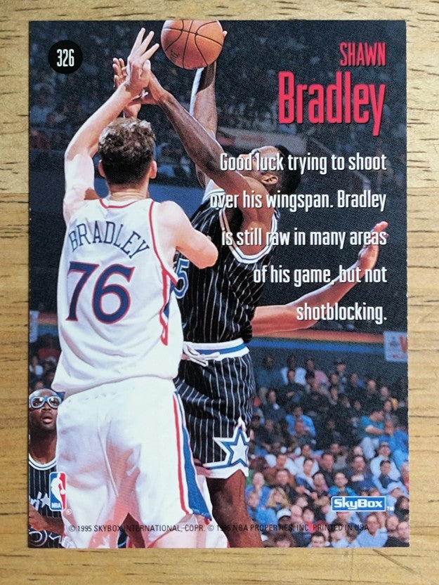 1994-95 SkyBox Premium #326 Shawn Bradley SSW