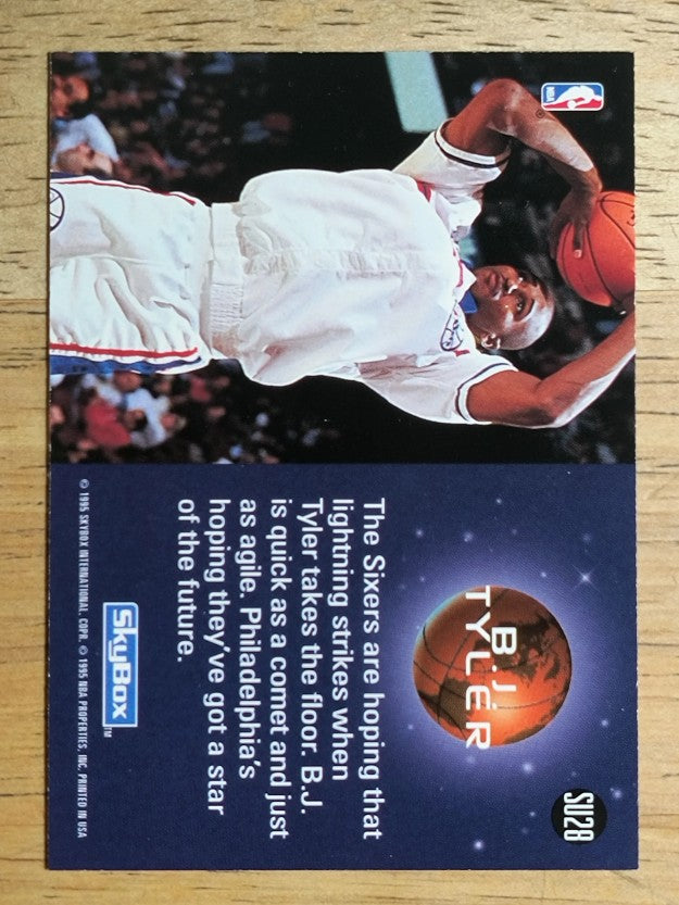 1994-95 SkyBox Premium Slammin' Universe #SU28 B.J. Tyler