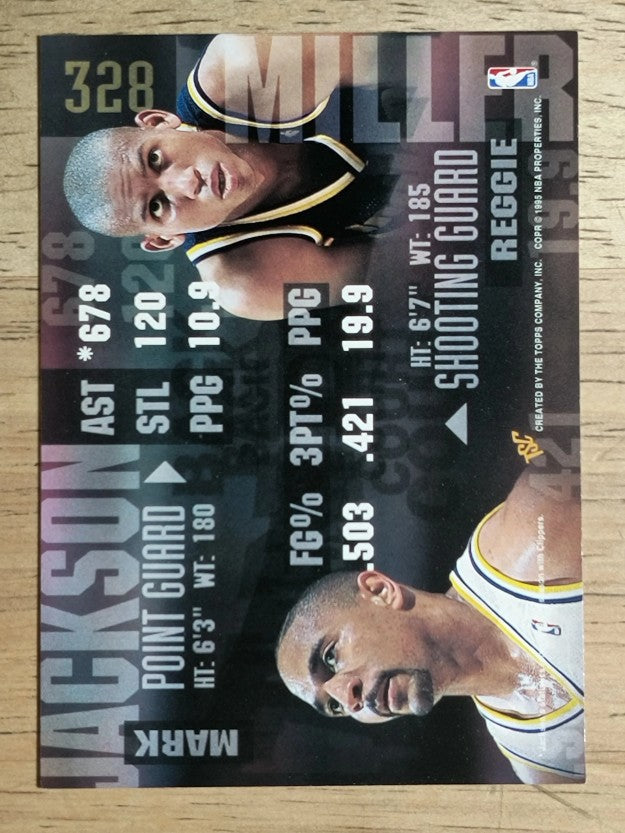 1994-95 Stadium Club #328 Mark Jackson BCT/Reggie Miller