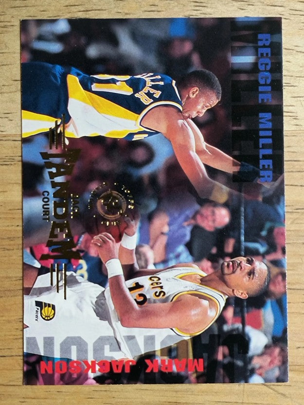 1994-95 Stadium Club #328 Mark Jackson BCT/Reggie Miller