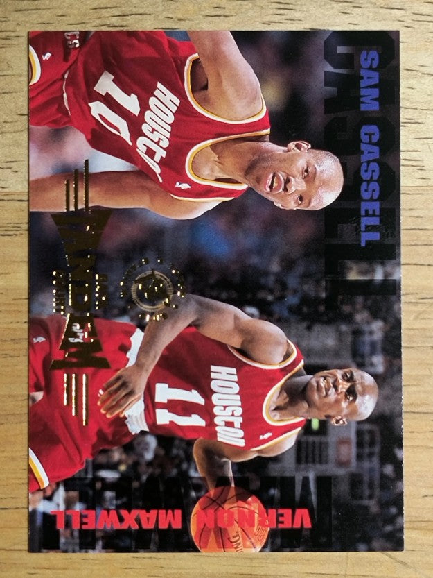 1994-95 Stadium Club #329 Sam Cassell BCT/Vernon Maxwell